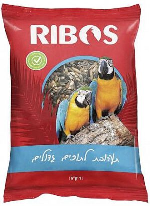 תערובת לתוכים גדולים ריבוס 1 ק"ג